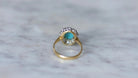 Bague Marguerite Turquoise et Diamants - Castafiore