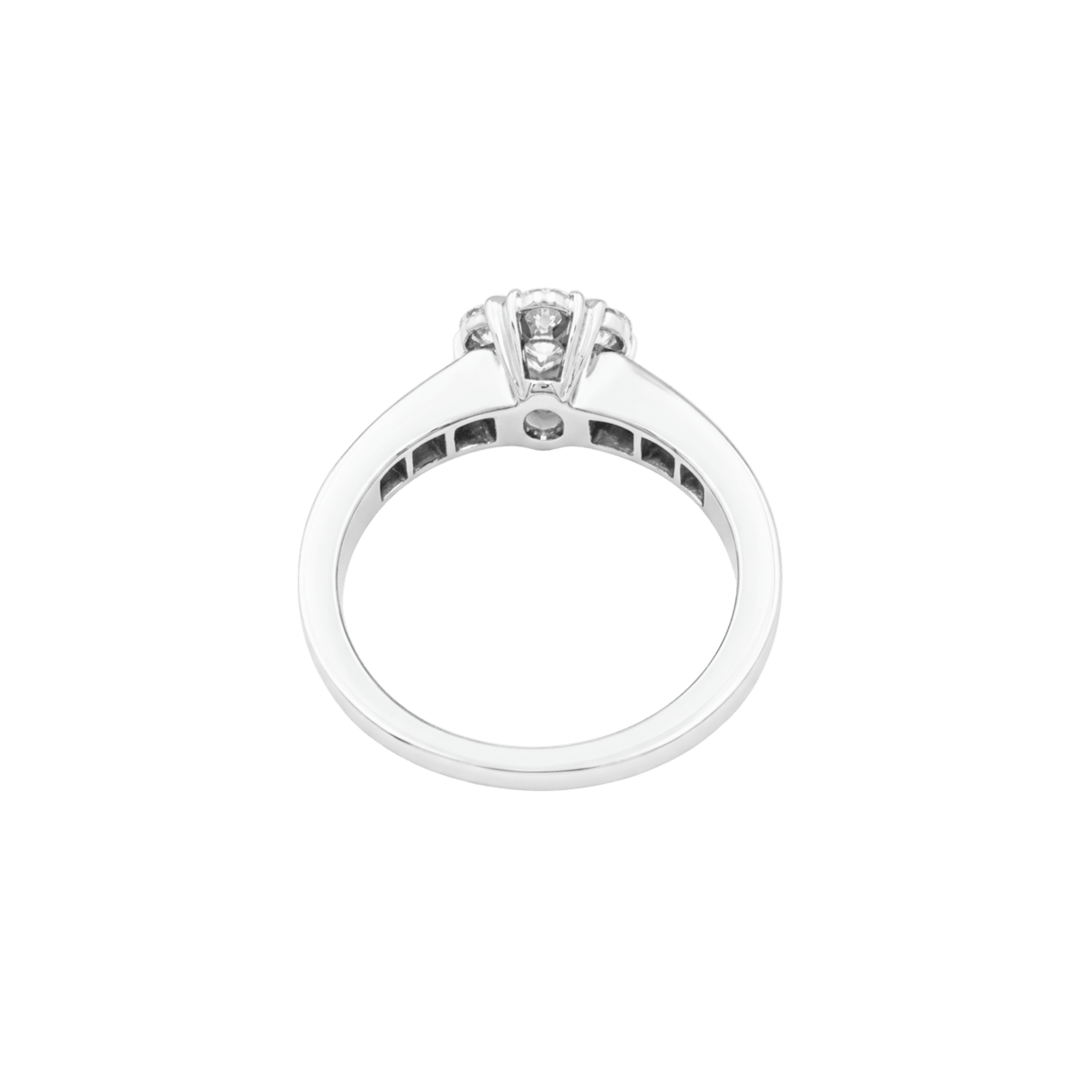 Bague Marguerite VAN CLEEF & ARPELS "Fleurette" PM en or blanc et diamants - Castafiore