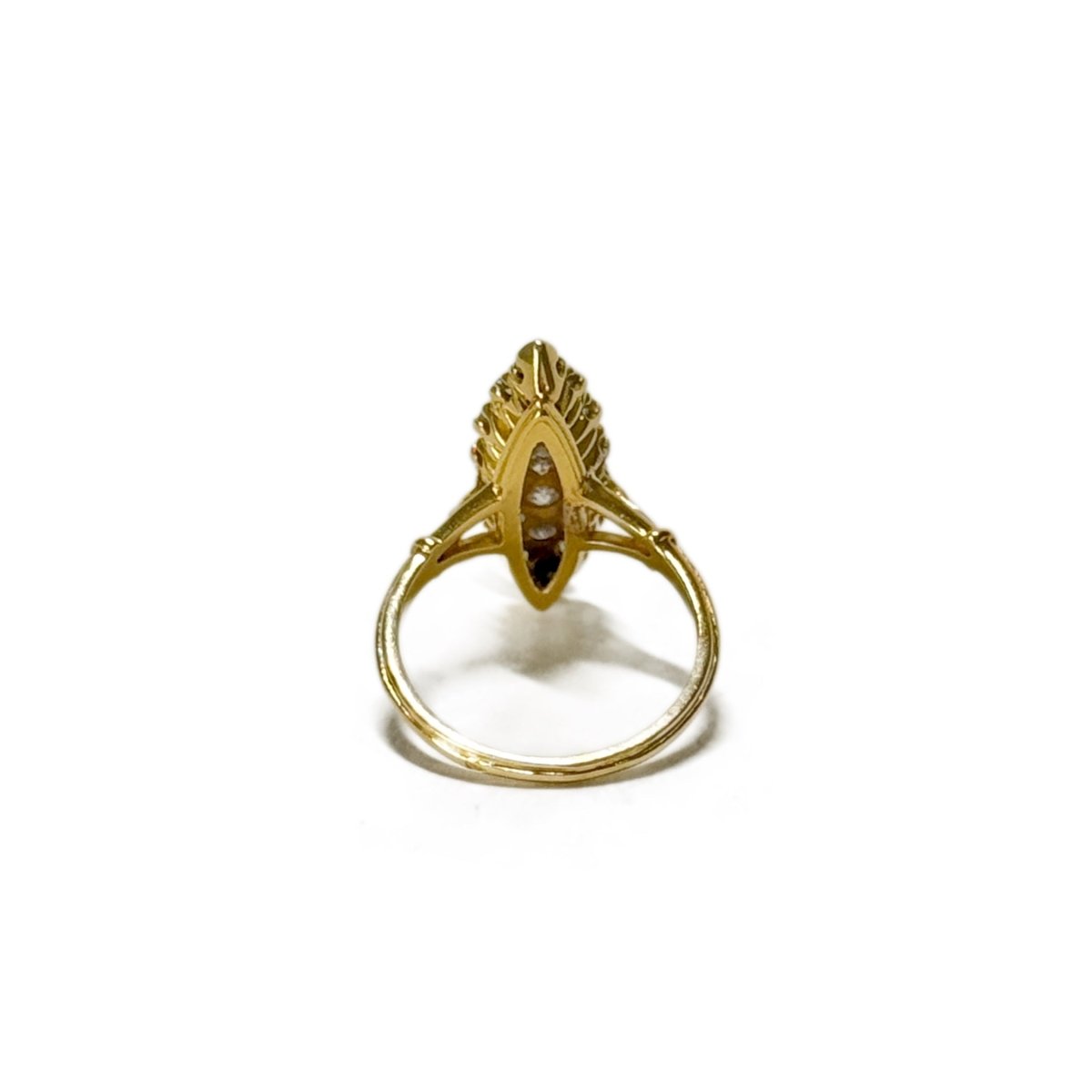 Bague marquise aux diamants - Castafiore