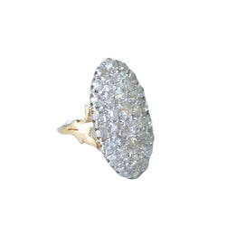 Bague marquise diamants 4,75 Cts - Castafiore