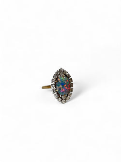 Bague marquise opale - Castafiore