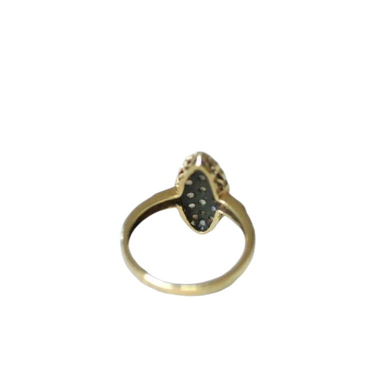 Bague marquise opales sur or - Castafiore