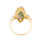 Bague Marquise Or jaune Diamant - Castafiore