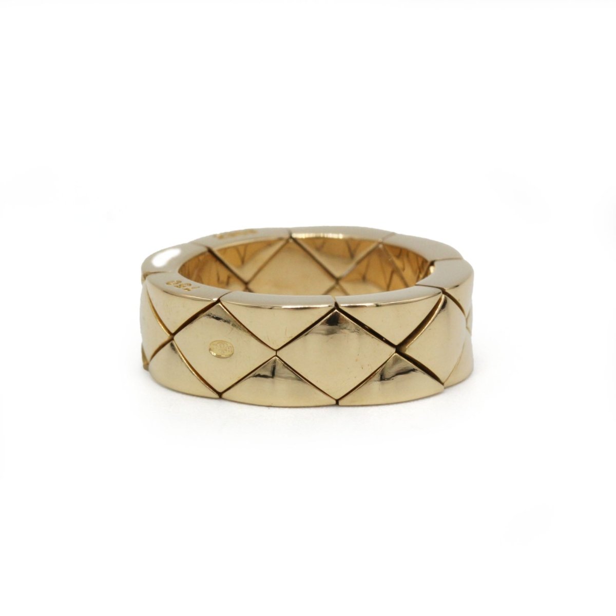 Bague Matelassée Or jaune - CHANEL - Castafiore