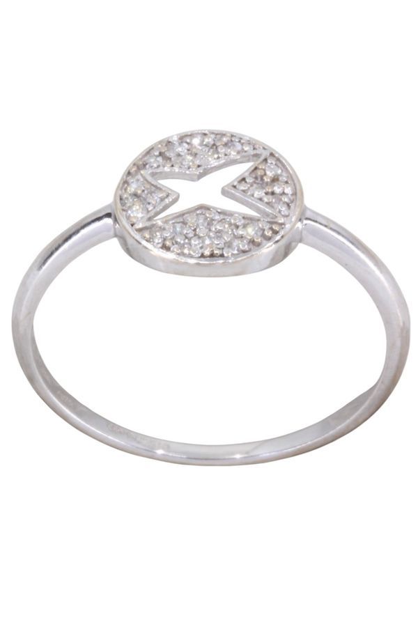 Bague MAUBOUSSIN "A jamais mon étoile" en or blanc et diamants - Castafiore
