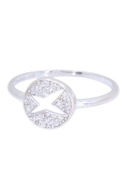 Bague MAUBOUSSIN "A jamais mon étoile" en or blanc et diamants - Castafiore