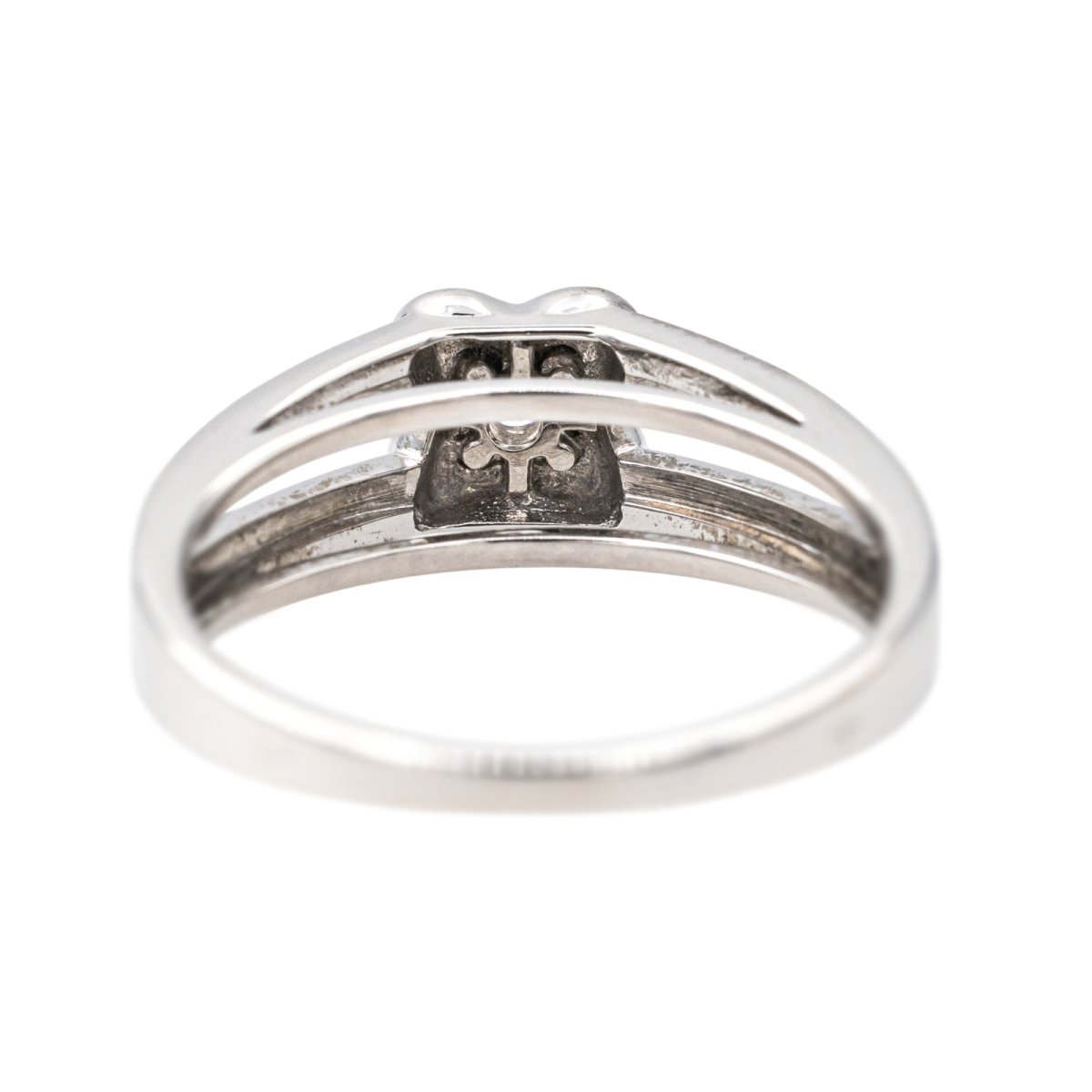 Bague MAUBOUSSIN "Chance of love" en or blanc et diamant - Castafiore