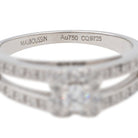 Bague MAUBOUSSIN "Chance of love" en or blanc et diamant - Castafiore