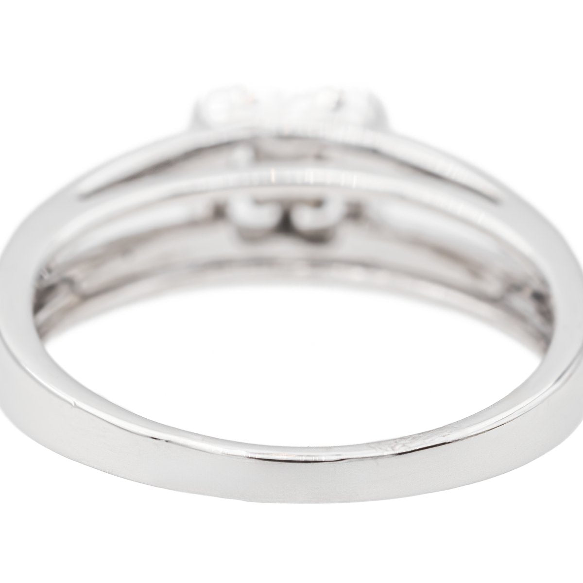 Bague MAUBOUSSIN "Chance of Love N°1" en or blanc et diamants - Castafiore