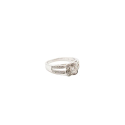 Bague MAUBOUSSIN "Chance of Love n°2" en or blanc et diamants - Castafiore