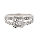 Bague Mauboussin Chance of love Or blanc Diamant - Castafiore