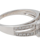 Bague Mauboussin Chance of love Or blanc Diamant - Castafiore