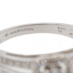 Bague MAUBOUSSIN en or blanc et diamants - Castafiore