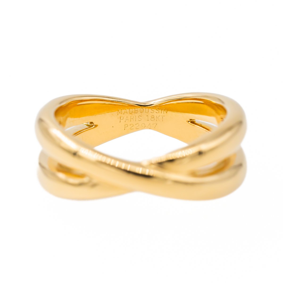 Bague MAUBOUSSIN" Encore et encore" en or jaune - Castafiore