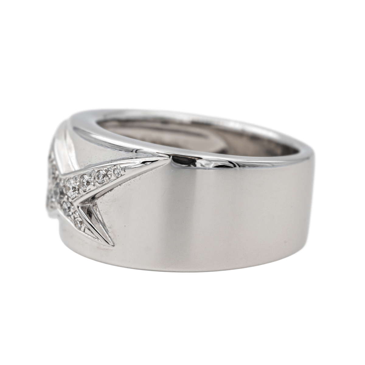 Bague MAUBOUSSIN "Étoile Divine" en or blanc, or jaune et diamants - Castafiore