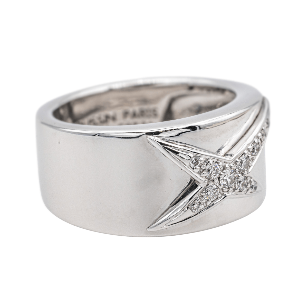 Bague MAUBOUSSIN "Étoile Divine" en or jaune, or blanc et diamants - Castafiore