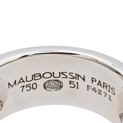 Bague MAUBOUSSIN "Étoile Divine" en or jaune, or blanc et diamants - Castafiore