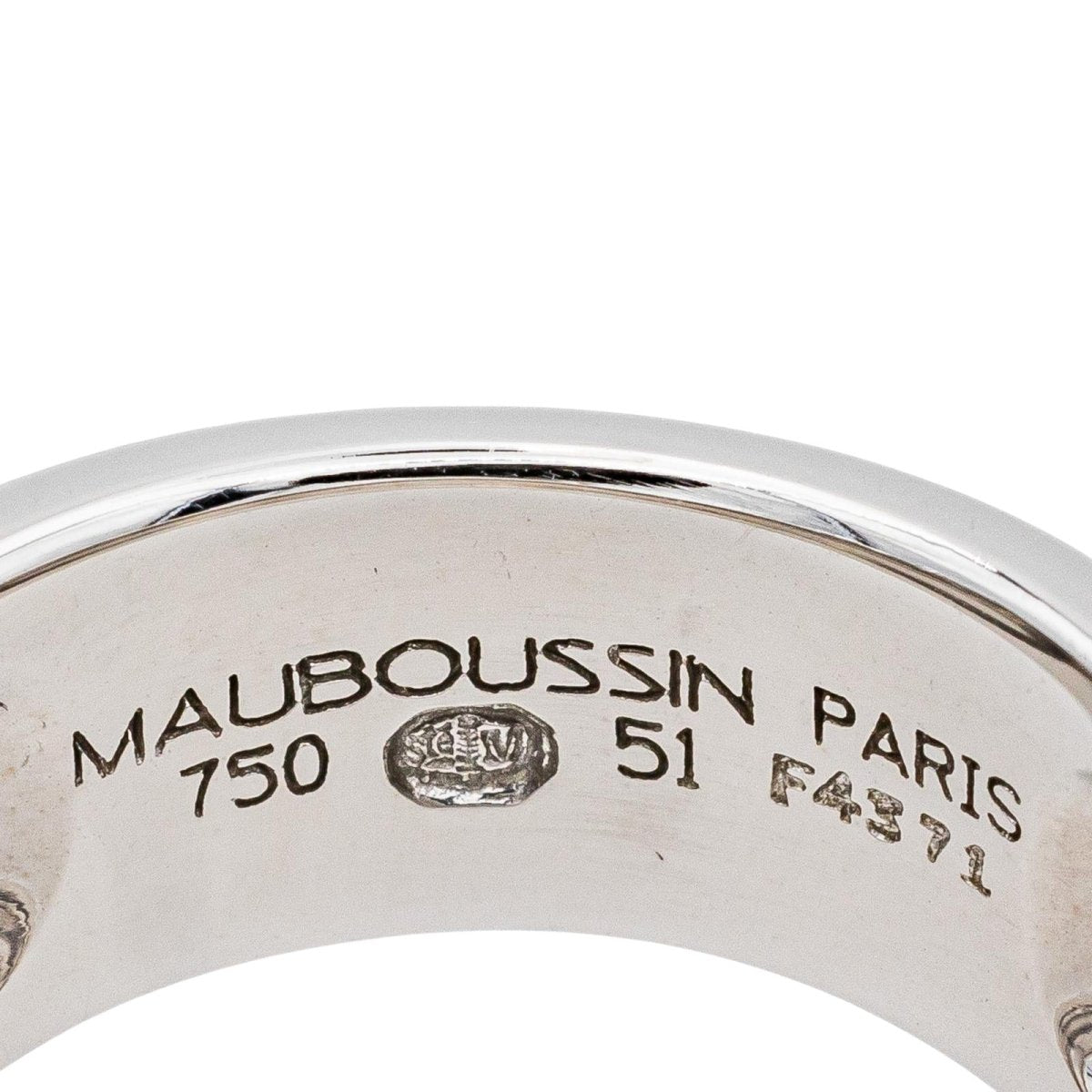 Bague MAUBOUSSIN "Étoile Divine" en or jaune, or blanc et diamants - Castafiore