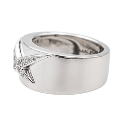 Bague MAUBOUSSIN "Étoile Divine" en or jaune, or blanc et diamants - Castafiore