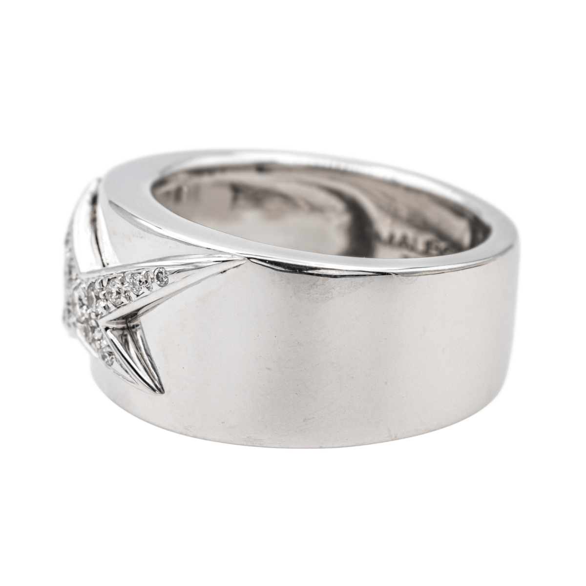 Bague MAUBOUSSIN "Étoile Divine" en or jaune, or blanc et diamants - Castafiore