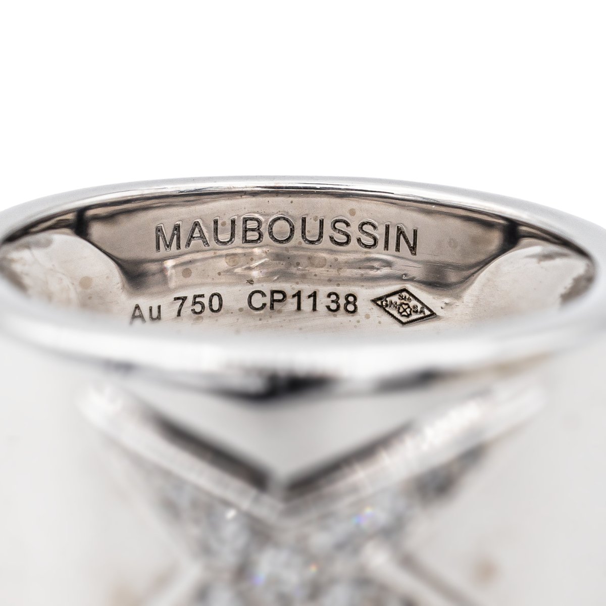 Bague Mauboussin Etoile divine Or blanc Diamant - Castafiore