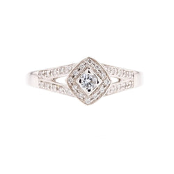 Ring Mauboussin diamonds white gold Love My Love