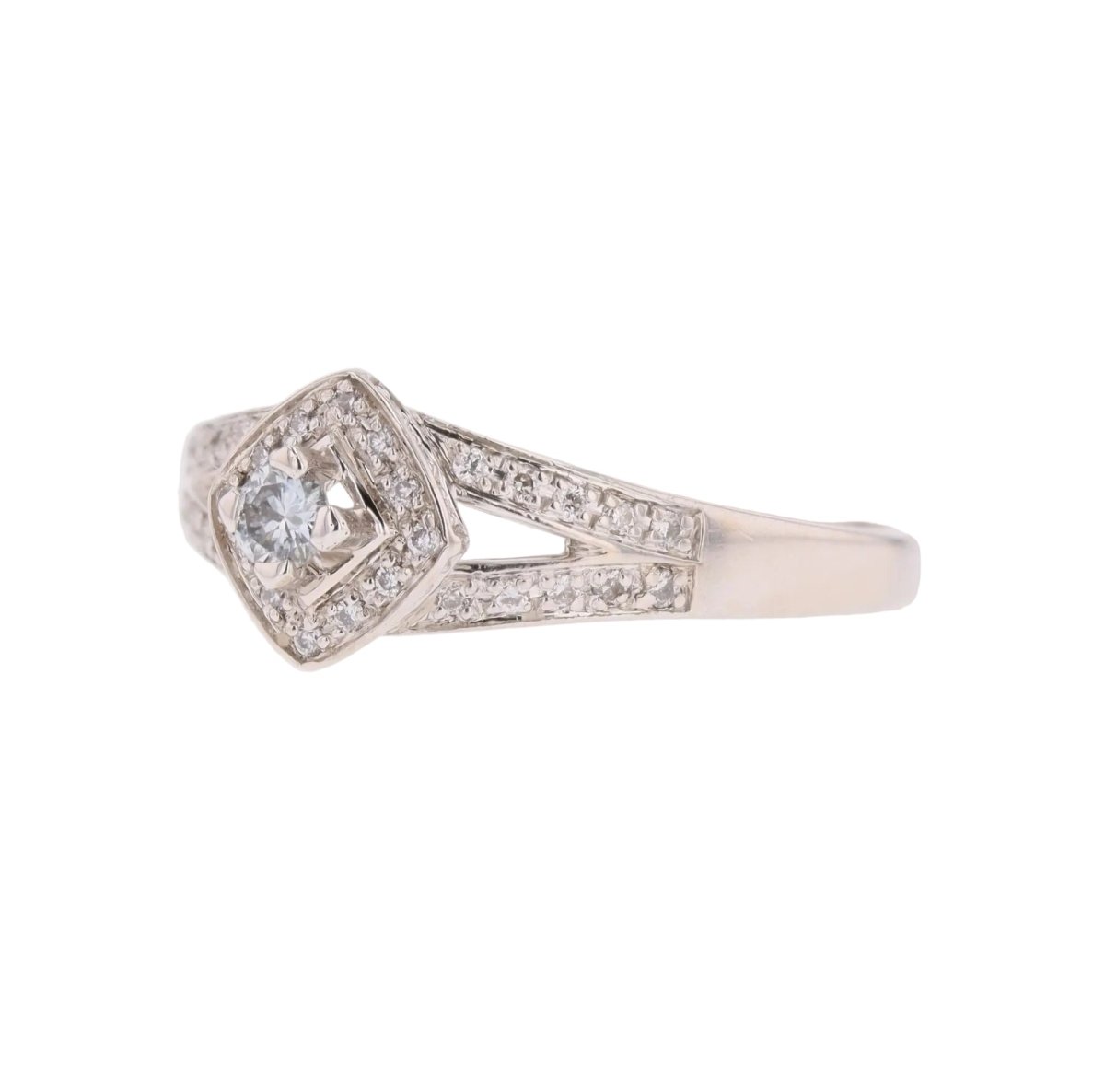 Ring Mauboussin diamonds white gold Love My Love