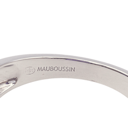 Bague MAUBOUSSIN "Ma Princesse d'amour" en or blanc et améthyste - Castafiore