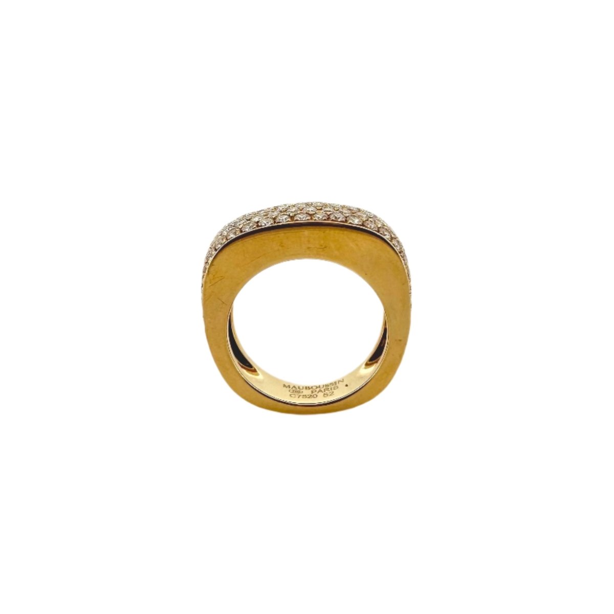 Bague MAUBOUSSIN, "Sophia" en or jaune et diamants - Castafiore
