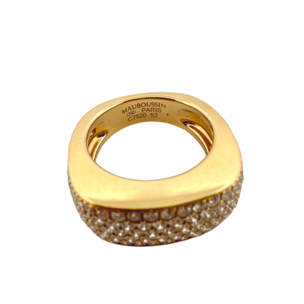 Bague MAUBOUSSIN, "Sophia" en or jaune et diamants - Castafiore