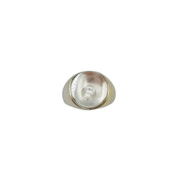 Bague MAUBOUSSIN "Transparence" en or blanc, cristal de roche et diamant - Castafiore
