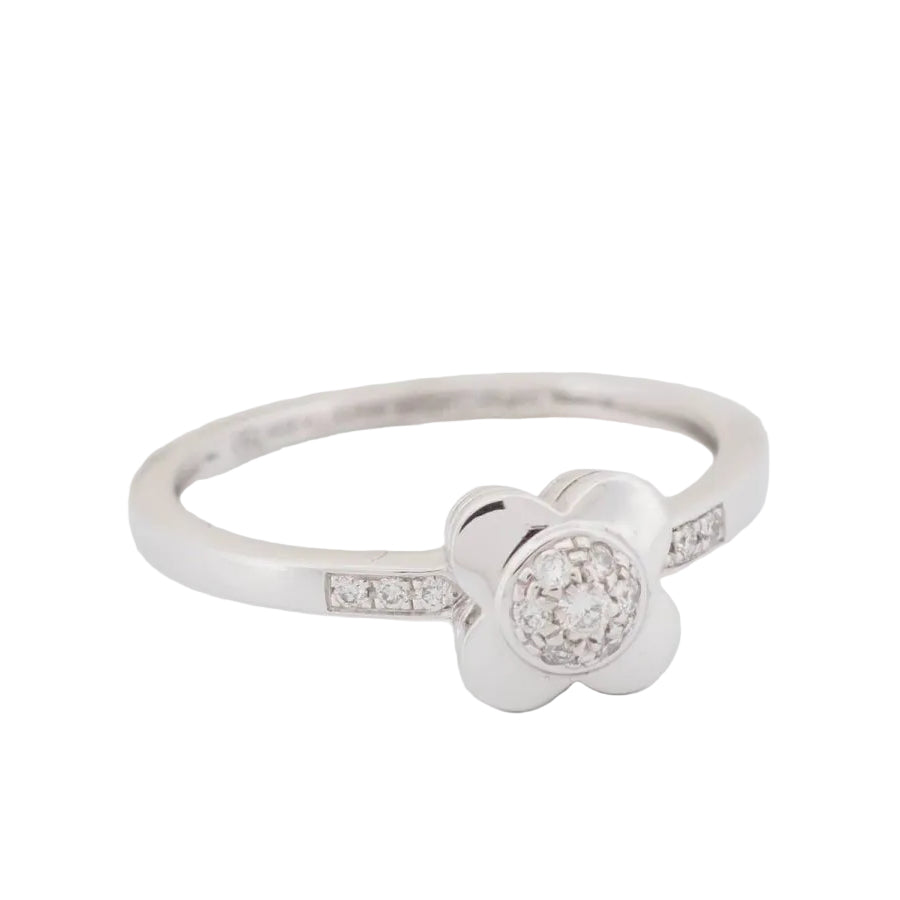 Bague Mauboussin Trop Chance en or blanc et diamants - Castafiore