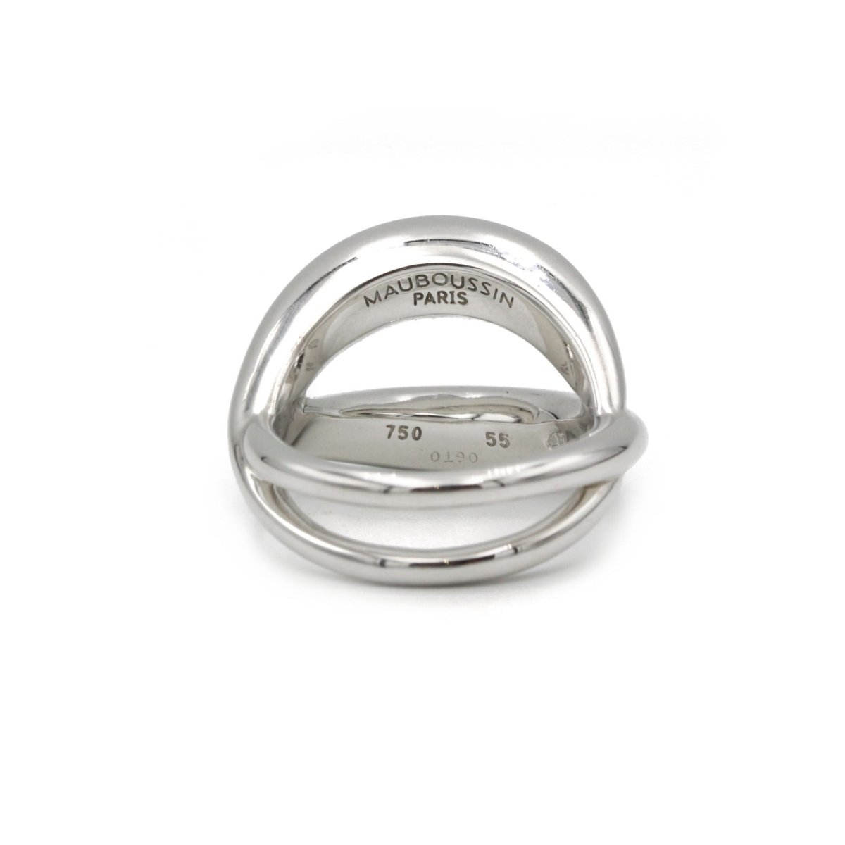 Bague MAUBOUSSIN "Twins" en or blanc - Castafiore