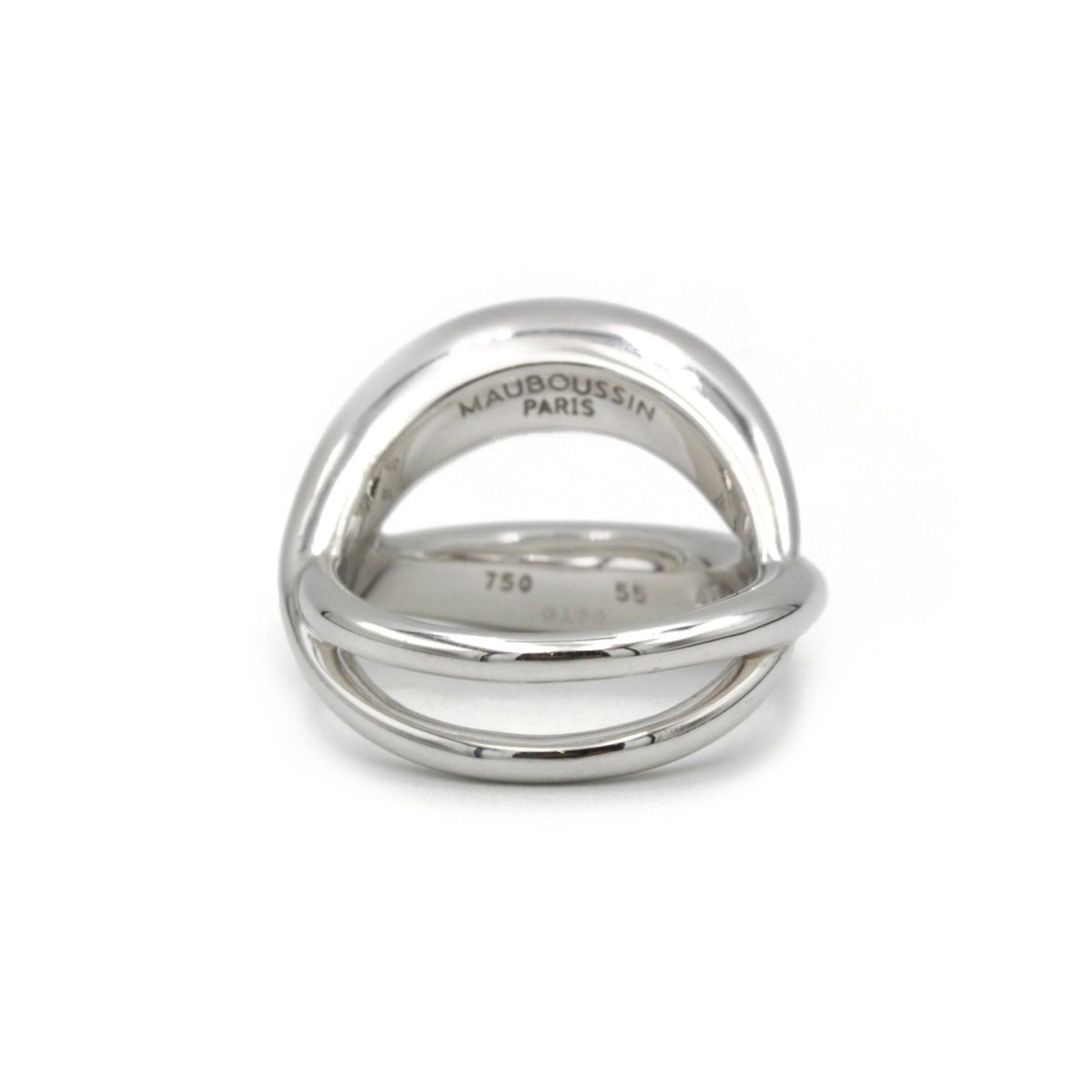 Bague MAUBOUSSIN "Twins" en or blanc - Castafiore