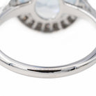 Bague MAUBOUSSIN "Vraiment toi" en or blanc, aigue marine et diamants - Castafiore