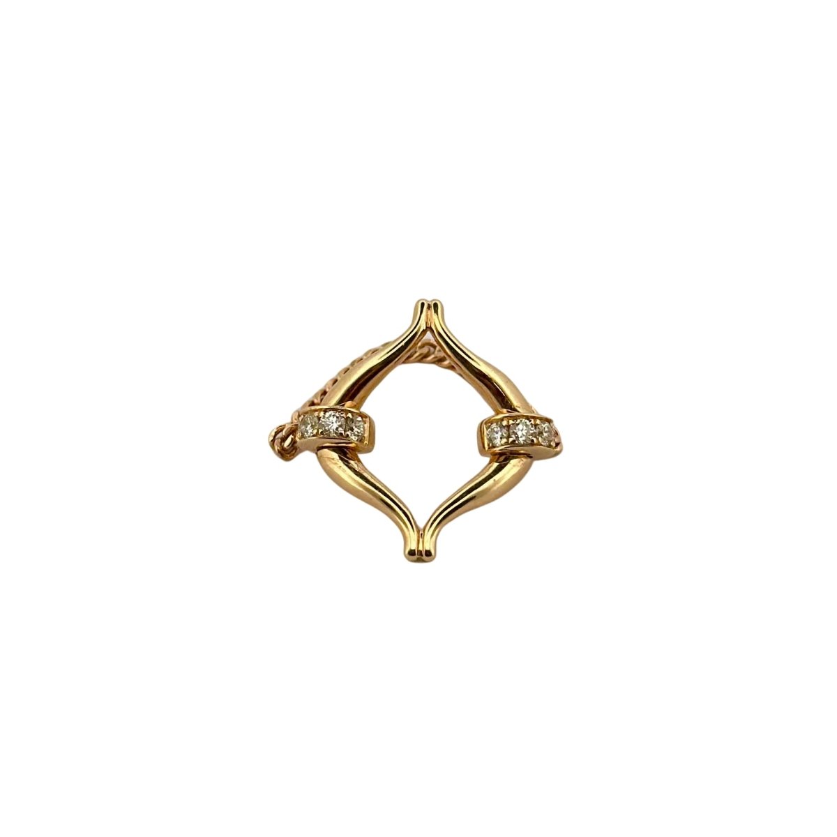 Bague MAZARIN en or jaune et diamants - Castafiore