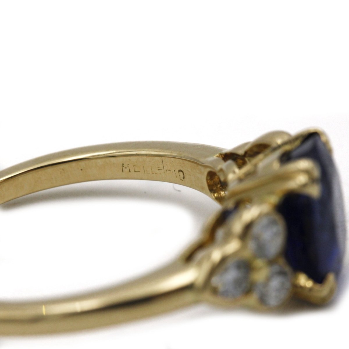 Bague MELLERIO - Or, Saphir & Diamants - Castafiore