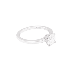 Bague MESSIKA, "Emotion", diamant, or blanc. - Castafiore