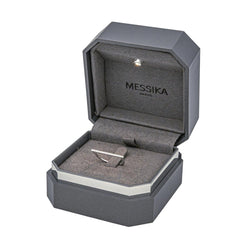 Bague MESSIKA "Gatsby Barrette" en or blanc et diamants - Castafiore