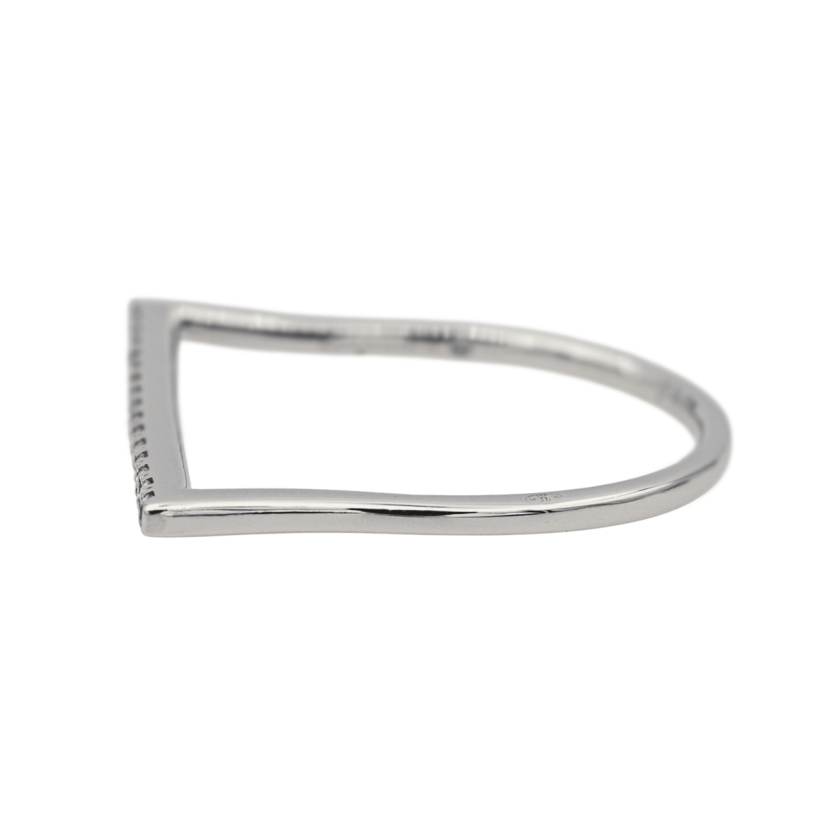 Bague MESSIKA "Gatsby Barrette" en or blanc et diamants - Castafiore