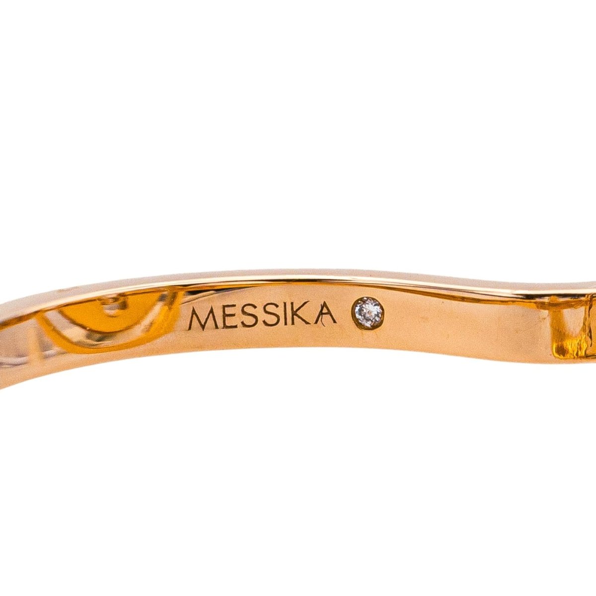 Bague MESSIKA Lucky Move en or rose diamant - Castafiore