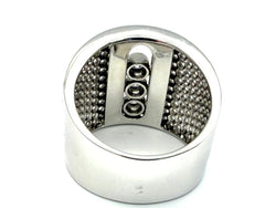 Bague MESSIKA "Move Joaillerie Pavée" en or blanc et diamants - Castafiore