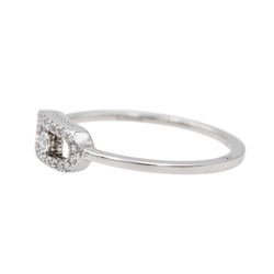 Bague MESSIKA "Move Uno" en or blanc et diamants - Castafiore