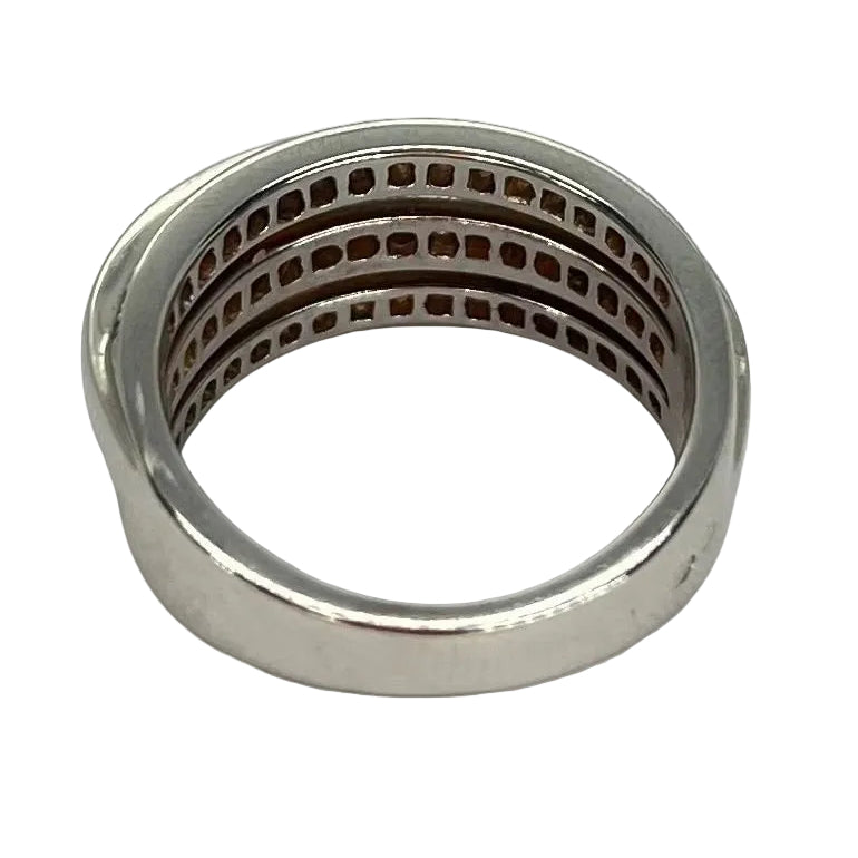 Bague MESSIKA Signée en or blanc et diamants - Castafiore