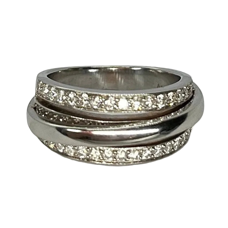 Bague MESSIKA Signée en or blanc et diamants - Castafiore