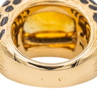 Bague Mitza Dior en or jaune avec citrine - Castafiore