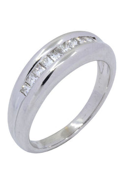 BAGUE MODERNE DIAMANTS - Castafiore