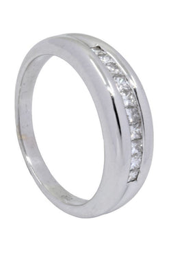 BAGUE MODERNE DIAMANTS - Castafiore