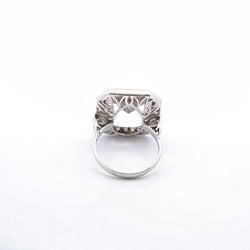 Bague morganite et diamants - Castafiore