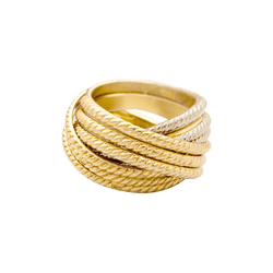 Bague multi - jonc trois ors - Castafiore